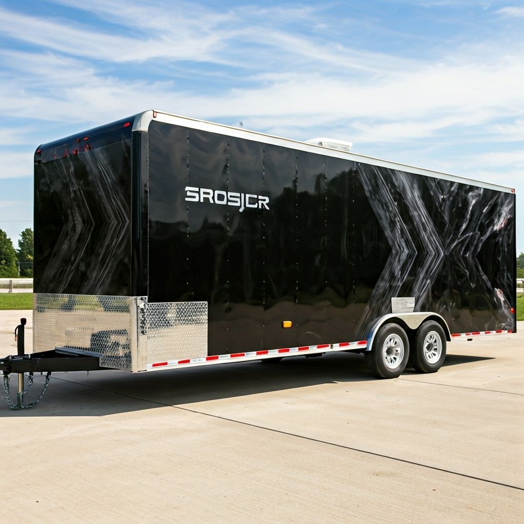 20-Foot Commercial Trailer Wrap