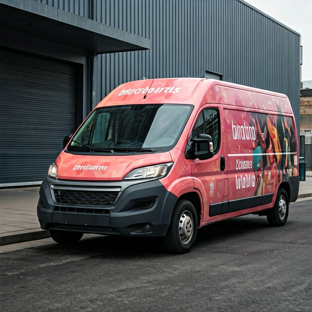 Delivery Van Wrap